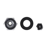1/2"-20 Oil Drain Plug Piggy-Back, Zinc