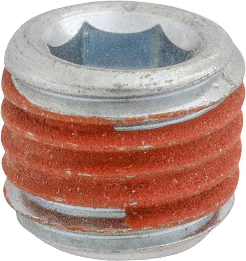 1/4" Hex Countersunk Pipe Plug, Zinc w/Sealant