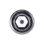 3/8" Hex Countersunk Pipe Plug, Zinc w/Sealant
