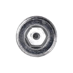 9/16" Hex Countersunk Pipe Plug, Zinc w/Sealant