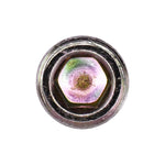 1/4"-20x10mm British Pipe Plug, Yellow Zinc Chromate