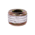 M14-1.5x10mm Metric Pipe Plug, Yellow Zinc Chromate