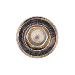 10mm Metric Pipe Plug, Yellow Zinc Chromate, M20