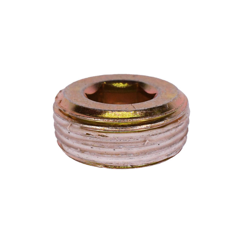 10mm Metric Pipe Plug, Yellow Zinc Chromate, M22
