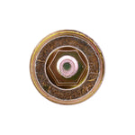 10mm Metric Pipe Plug, Yellow Zinc Chromate, M22