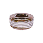 12mm Metric Pipe Plug, Yellow Zinc Chromate