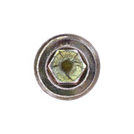 1/8"-28x8mm Japanese Pipe Plug, Yellow Zinc Chromate