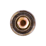 11mm Japanese Pipe Plug, Yellow Zinc Chromate