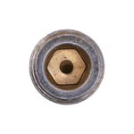 12mm Japanese Pipe Plug, Yellow Zinc Chromate