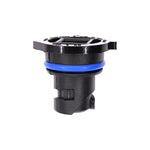Cam Locking Specialty Plug, Black Plastic