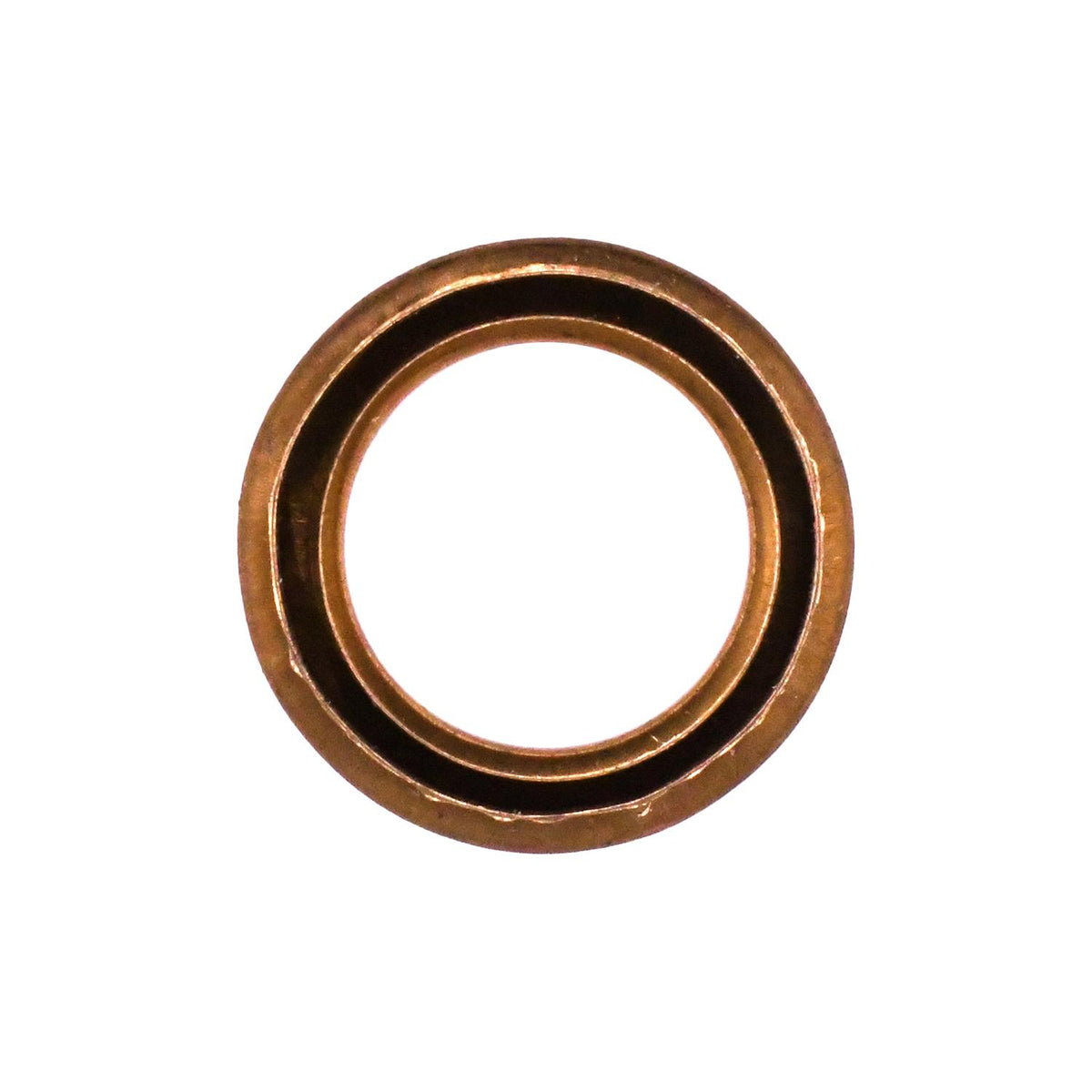 Copper Crushable Gasket, 10.4mm ID, 15.8mm OD