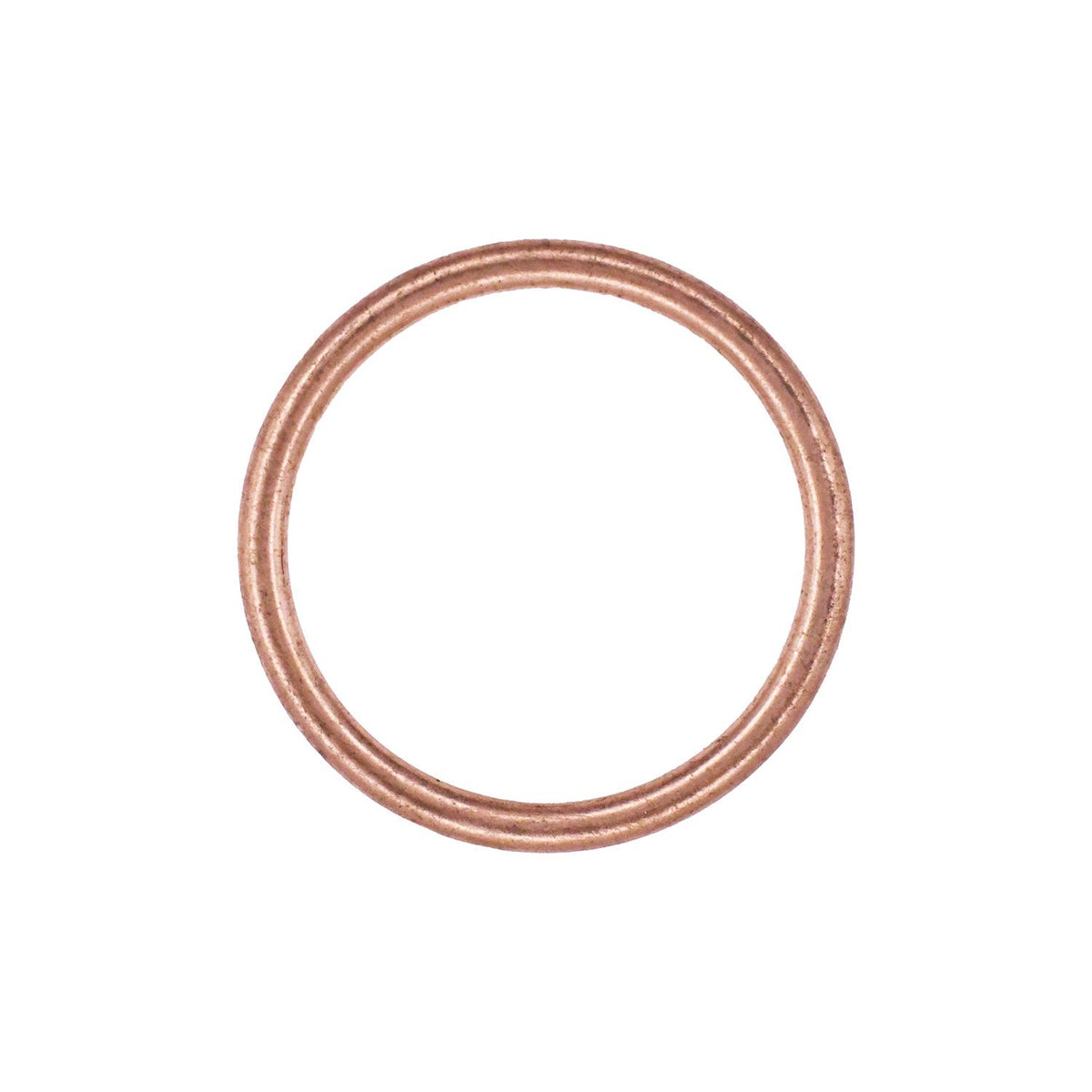 M22xM27 Copper Crushable Gasket, 22.2mm ID, 26.70mm OD