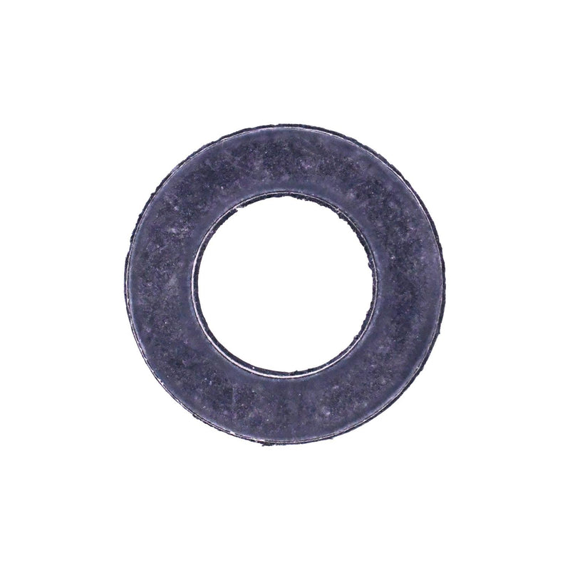 M12xM21 Rubber Coated Aluminum Gasket, 12.1mm ID, 21.4mm OD