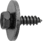 M4.8-1.59x16mm Hex Head Tapping Screw with Loose Washer, Type AB, 19mm Washer