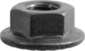 M5 Black Metric Hex Flange Nut