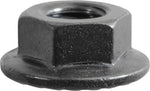 M5 Black Metric Hex Flange Nut