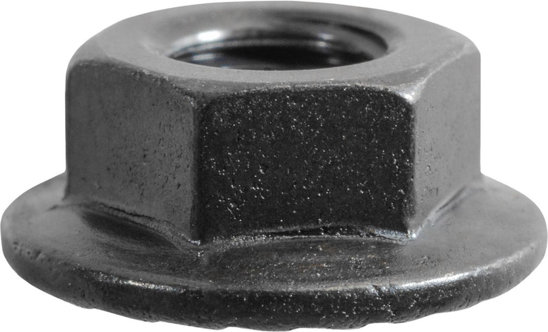 M5 Black Metric Hex Flange Nut