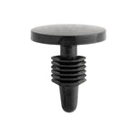 3/16"x5/8" Black Nylon Single Head Weatherstrip Christmas Tree Retainer & Universal, 33/64" Head