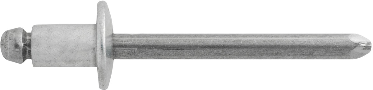 1/4" Silver Blind Rivet, 1/64" Grip