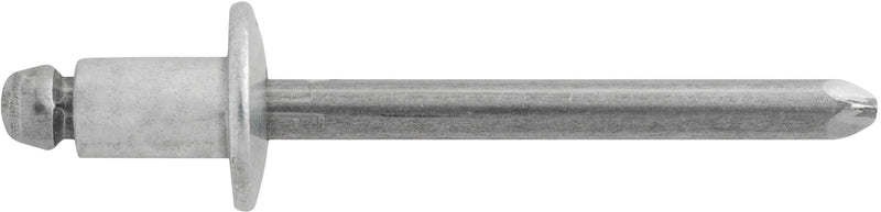 1/4" Silver Blind Rivet, 1/64" Grip