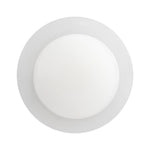 8mmx18mm White Nylon Double Head Door Trim Panel Christmas Tree Retainer, 19mm Head