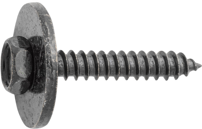 M4.2-1.41x25mm Hex Head Tapping Screw with Loose Washer, Type AB, 17mm Washer