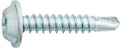 #8x7/8" Phillips Truss Head Rd Washer Teks Tapping Screw, Drill, 13/32" Washer, Zinc