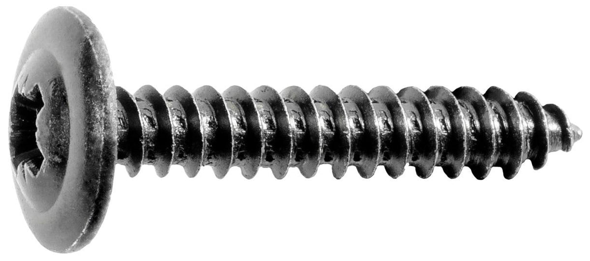 M4.2-1.41x25mm Flat Head Washer Phillips Tapping Screw, Type AB, 11mm Washer