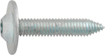 M6x30mm Torx Truss Head Washer Body Bolt Ca Pt, Type CA, 18mm Washer, Zinc