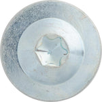 M6x20mm Torx Truss Head Washer Body Bolt Ca Point, Type CA, 18mm Washer, Zinc