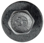 M4.2x35mm Hex Head Unslotted Indented Tapping Screw with Loose Washer, Type AB, 12mm Washer