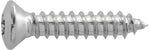 M4.2x20mm Oval Head Torx Tapping Screw, Type AB, Chrome