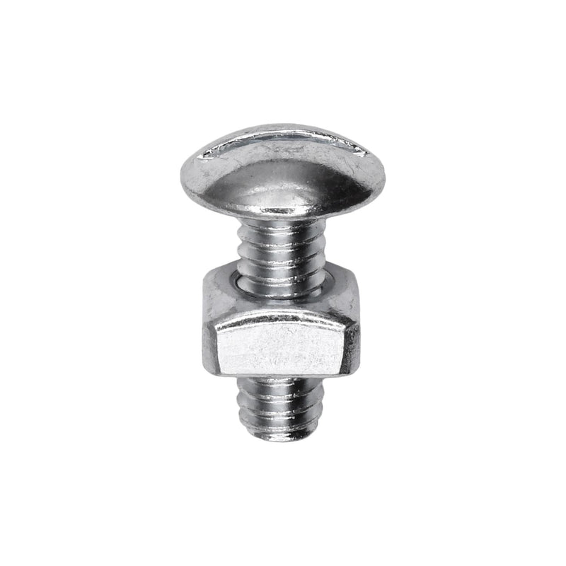 1/4"-20x3/4" Slotted Truss Head Machine Screw, Zinc