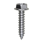#8x3/4" Indented Hex Head Tapping Screw, Type A/AB, Zinc Chromate