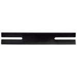 6.3mm (1/4") Black Nylon Tape-On Bundling Clip, 9mmx55mm Head
