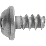 M3-1.12x6mm Phillips Truss Head Thread Forming Screw For Plastics, Type B, 6.3mm Washer, Zinc