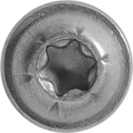 M3-1.12x6mm Phillips Truss Head Thread Forming Screw For Plastics, Type B, 6.3mm Washer, Zinc