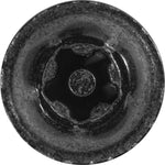 M3-1.12x10mm Phillips Truss Head Thread Forming Screw For Plastics, Type B, 8.7mm Washer, Black