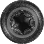 M4-1.46x8mm Phillips Truss Head Spoiler And Door Glass Thread Forming Screw, Type B, 8.7mm Washer, Black