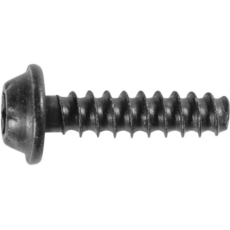 M4-1.46x16mm Torx Truss Head Thread Forming Screws, Type B, 8.7mm Washer, Black