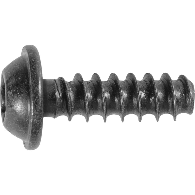 M5-1.80x16mm Phillips Truss Head Grille Thread Forming Screw, Type B, 10.7mm Washer, Black