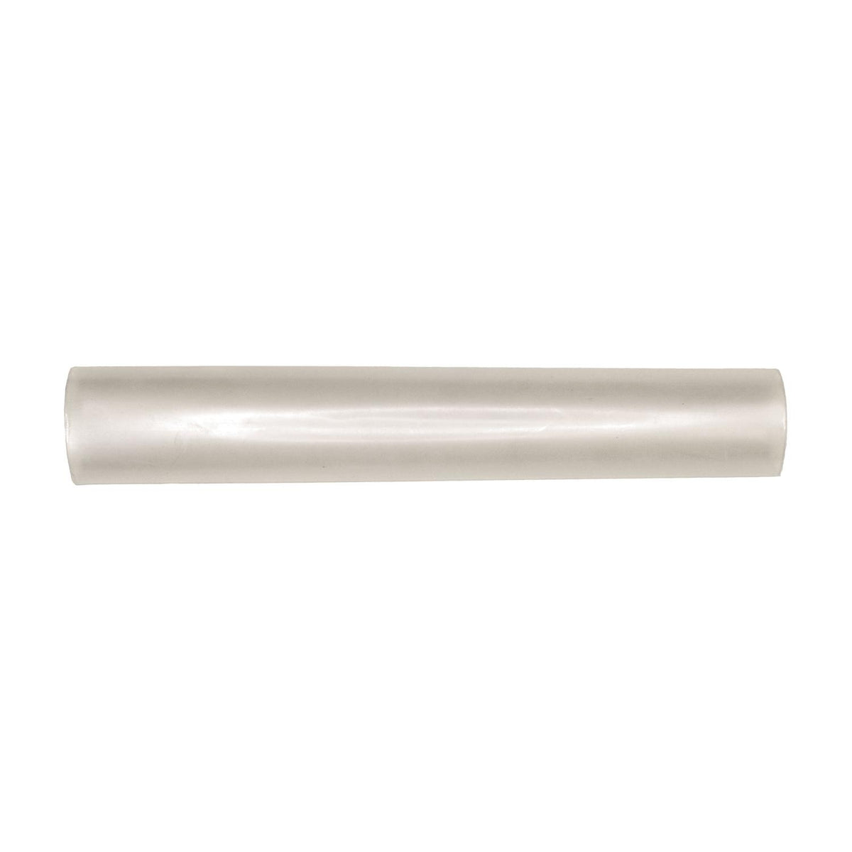 3/4" Clear Polyolefin Dual-Wall Heat Shrink Tubing - Gauge Adhesive Lined, 3/4"x6" Size, 0.250" Post Shrnk In Diam, 0.750" Preshrunk In Diam
