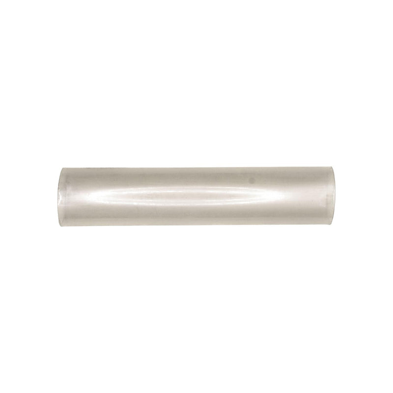 3/4" Clear Polyolefin Dual-Wall Heat Shrink Tubing - Gauge Adhesive Lined, 1"x6" Size, 0.320" Post Shrnk In Diam, 1.00" Preshrunk In Diam