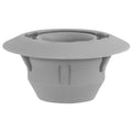 #97-36 Gray Nylon Rocker Molding Grommet, 20mm Hole, 30mm Head