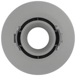 #97-36 Gray Nylon Rocker Molding Grommet, 20mm Hole, 30mm Head