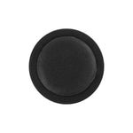 8.5mmx21mm Black Nylon Push-Type Hinge Cover Retainer, 20mm Head