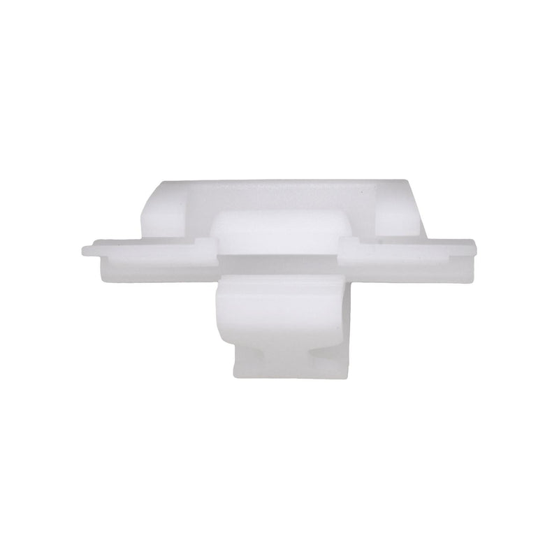 43mm White Nylon Rocker Molding Clip, 20mm Width