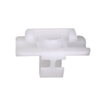 43mm White Nylon Rocker Molding Clip, 28mm Width