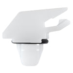 21mm White Nylon Rocker Molding Clip with Sealer