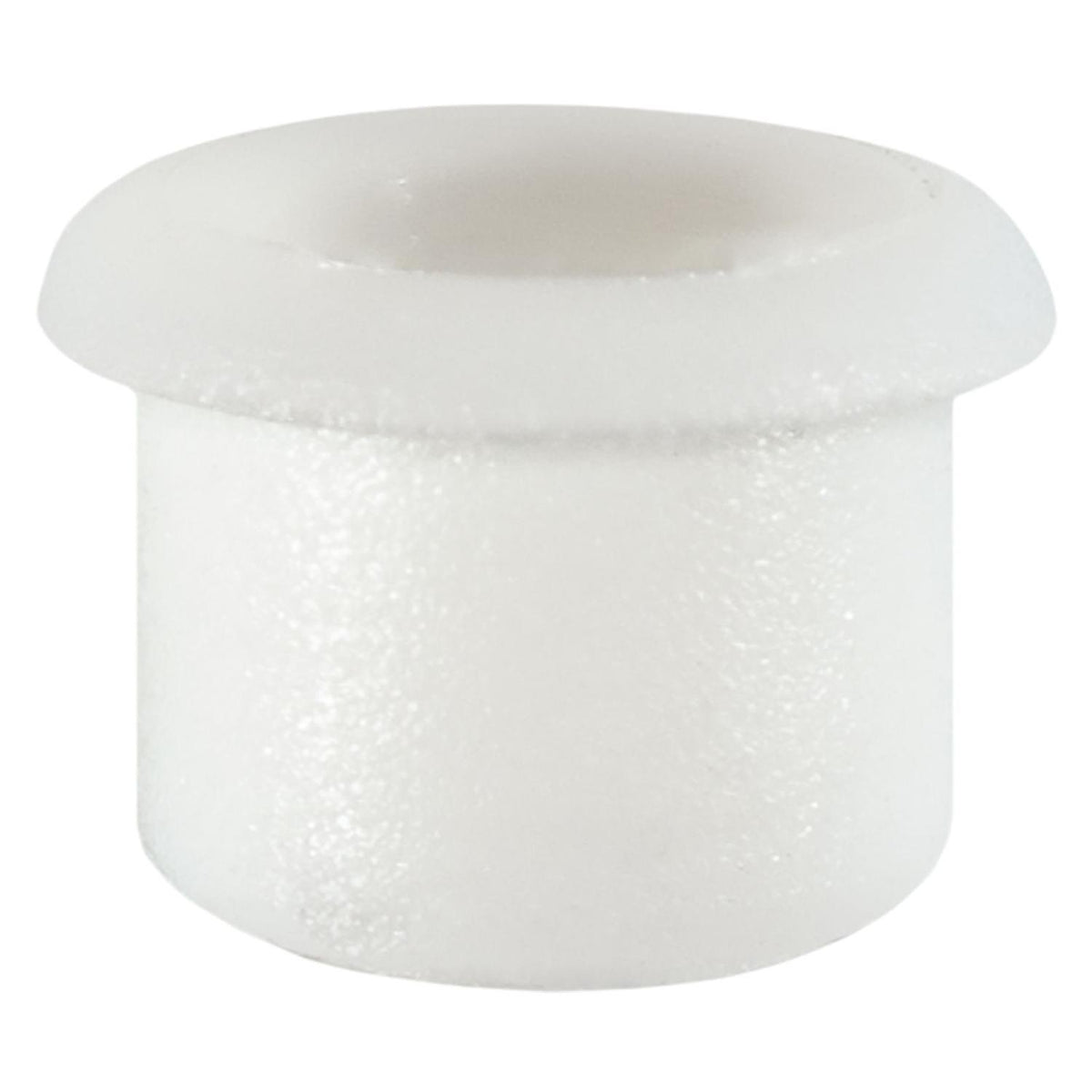 4mm White Nylon Emblem Grommet, 7mm Head